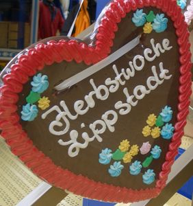 Herbstwoche - Lebkuchenherz