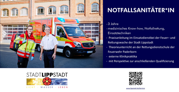 Download Flyer Notfallsanitäter