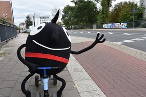 Maskottchen Edgar begleitet die Europäische Mobilitätswoche. Foto: Stadt Lippstadt