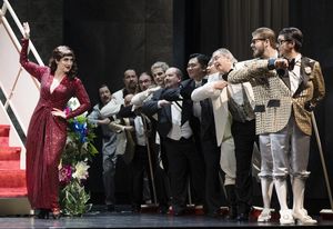 Die lustige Witwe, Landestheater Detmold