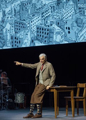 Walter Sittler - Ein Mann im Schnee