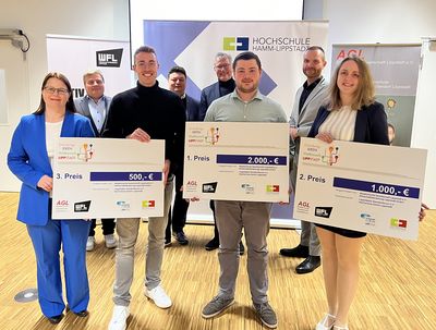 Preisverleihung 5. Gründungsideenwettberb
