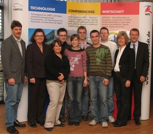 Schüler und Schülerinnen des Ostenforf zu Gast im CARTEC