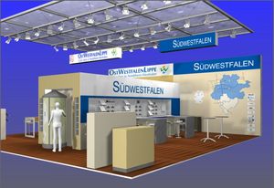 Messestand Südwestfalen