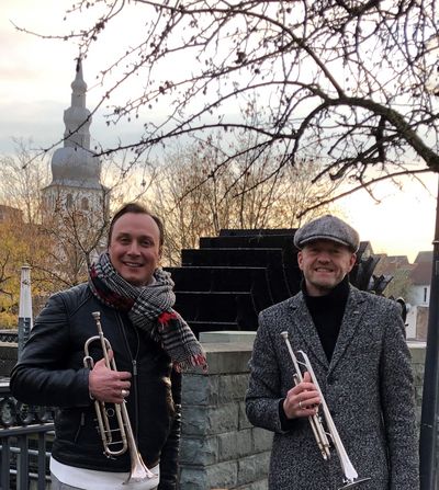 Norbert Großewinkelmann und Christian Knepper - Weihnachtsmarkt-Eröffnung 2019