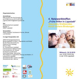 Flyer "Frühe Hilfen"