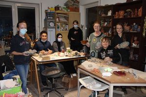 Zahlreiche Kunstwerke entstanden in der Tonstube. Foto: Stadt Lippstadt