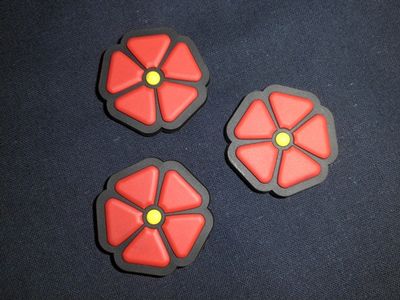 Magnet "Lippe-Rose"