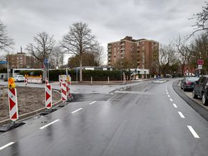Die Bauarbeiten an der Nußbaumallee und dem Holunderweg werden fortgesetzt. Foto: Stadt Lippstadt