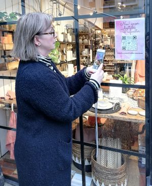 Digitales Schaufenster