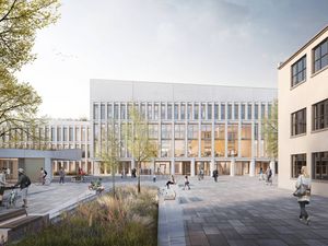 Lippstadt soll ein neues Stadtquartier bekommen: bürgernah, klimafreundlich und multifunktional. Für das Vorhaben bekam das Projekt nun den zweiten Stern in der REGIONALE 2025. Bild: Heimspiel Architekten Münster