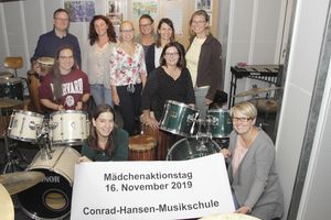 Die Arbeitsgemeinschaft Mädchen freut sich auf den 11. Mädchenaktionstag am 16. November in der Conrad-Hansen-Musikschule. Foto: Stadt Lippstadt