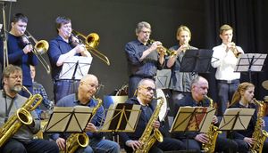 Die klangstarke Big Band der Musikschule wird Songs aus der Feder von George Gershwin präsentieren.  Foto: Musikschule