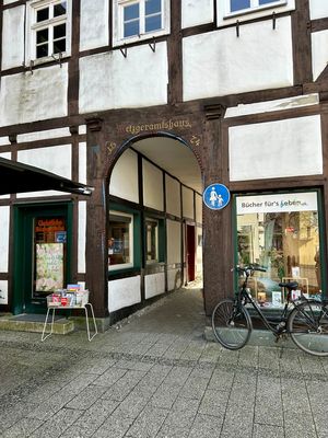 Die Sanierungsmaßnahme in der „Dunklen Halle“, dem Durchgang am Metzgeramtshaus, wird voraussichtlich Mitte März starten. Foto: Stadt Lippstadt