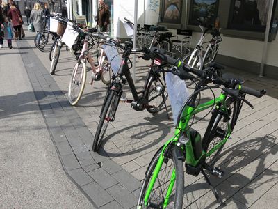 Auto und Fahrradaustellung zum Lippstädter Lenz