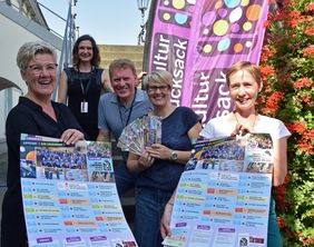 Die drei Kommunen Lippstadt, Soest und Bad Sassendorf stellen das Kulturrucksackprogramm für das zweite Halbjahr vor. Foto: Stadt Lippstadt