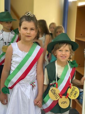 Das Kinderschützenpaar Ferdinand und Lili. Foto: Stadt Lippstadt