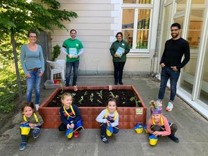Die Kinder der Kita Lummerland können sich bald auf frisches Gemüse freuen. Foto: Stadt Lippstadt