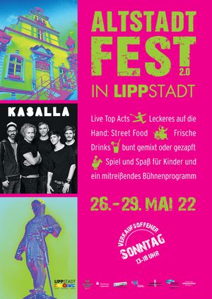 Altstadtfest 2022 - Plakat
