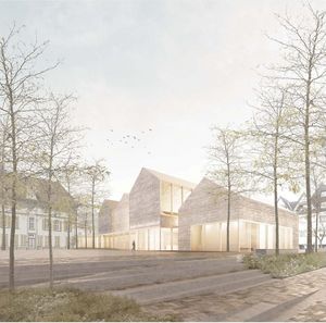 1. Preis Wettbewerb Stadtmuseum Ansicht - STUDIO-MRA, Stuttgart mit GREENBOX Landschaftsarchitekten PartGmbB