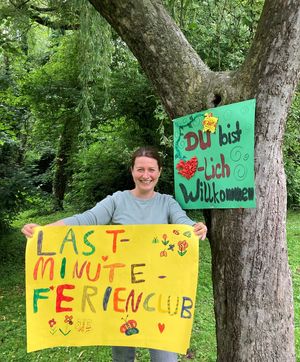 Kathrin Militzer und das Team aus dem Jugend- und Familienbüro bieten den Last-Minute-Ferienclub im Mehrgenerationenhaus Mikado an. Foto: Stadt Lippstadt