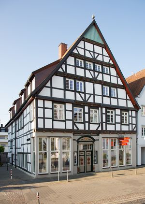 Im April präsentiert sich Lippstadt mit dem „Haus Mattenklott“ im Denkmalkalender. Foto: Stadt Lippstadt
