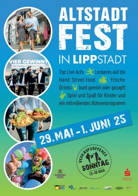 Altstadtfest 2025 - Plakat