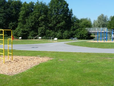 Hier soll der Start- und Zielbereich der Laufstrecke entstehen.