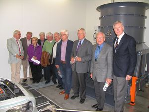 Ehemalige Mitglieder der CDU-Kreistagsfraktion besichtigen das KFE