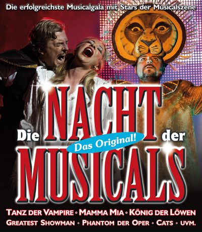 Die Nacht der Musicals, Plakat