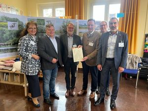 Bescheidübergabe NaturTalenteLippe