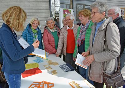 An den Ständen wurde nicht nur vielfältig informiert, sondern auch zum Mitmachen aufgefordert.  Foto: Stadt Lippstadt