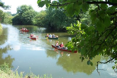 Kanutouren auf der Lippe