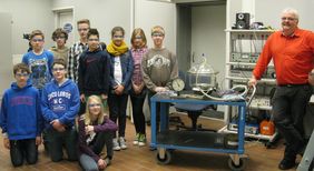 "Schall braucht Luft" - Experiment 