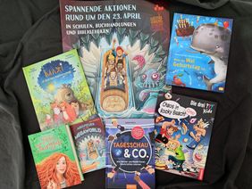 Zum „Welttag des Buches“ gibt es Empfehlungen der Stadtbücherei für ein Lesefest in den eigenen vier Wänden. Foto: Thomas-Valentin-Stadtbücherei