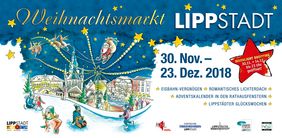 OE-Schild Weihnachtsmarkt 2018