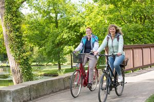 Radfahren Grüner Winkel 