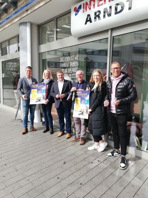 Pressekonferenz zum Moonlight Shopping am 30. September 2022