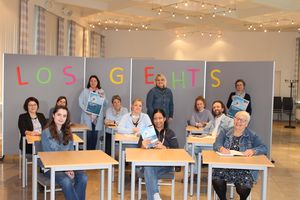 Das Mitarbeiter-Team der VHS. Foto: VHS Lippstadt