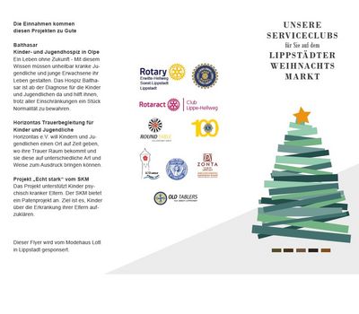 Flyer Serviceclubs Weihnachtsmarkt 2018 Seite I