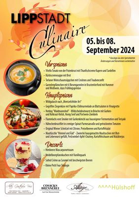 Flyer Culinaire 2024