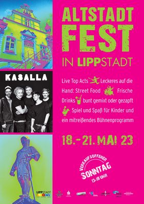 Plakat Altstadtfest 2023