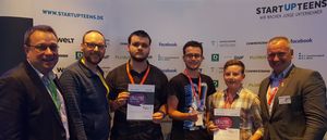 Lippstädter Schüler und Mentoren beim Startup Teens-Finale Ende Juni in Berlin 