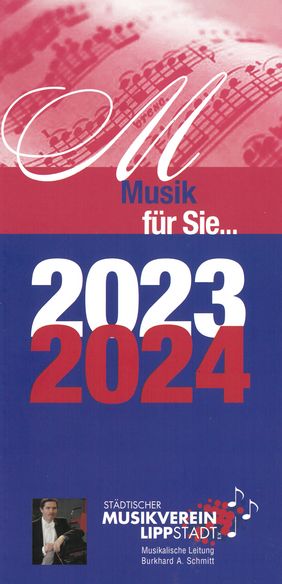 Konzertvorschau Städt. Musikverein 23/24