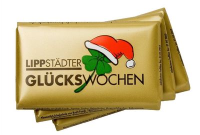 Glückswochen Schokotäfelchen