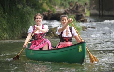 Kanufahrten auf der Lippe