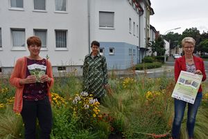 Freuen sich auf zahlreiche Einsendungen für den Fotowettbewerb „Lippstadt liebt‘s lebendig: (v. l. n. r.): Nicole Vogt, Sascha Zelesnik-Hartmann und Birgit Specovius. Foto: Stadt Lippstadt