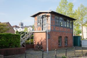 Das ehemalige Stellwerk der WLE am Nordbahnhof ist eines der drei Gebäude, das am diesjährigen „Tag des offenen Denkmals“ seine Türen öffnet.  Foto: Sandra Püttmann