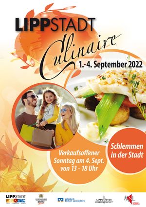 Lippstadt Culinaire - Plakat 2022 