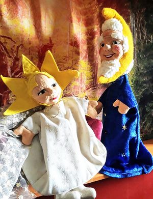 Luxis Puppentheater - Mond und Sternchen